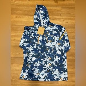 Simms Hoodie Mens Large Challenger Hoodie Regiment Camo Nightfall Blue Pullover